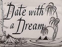 Date with a Dream" text and drawings.