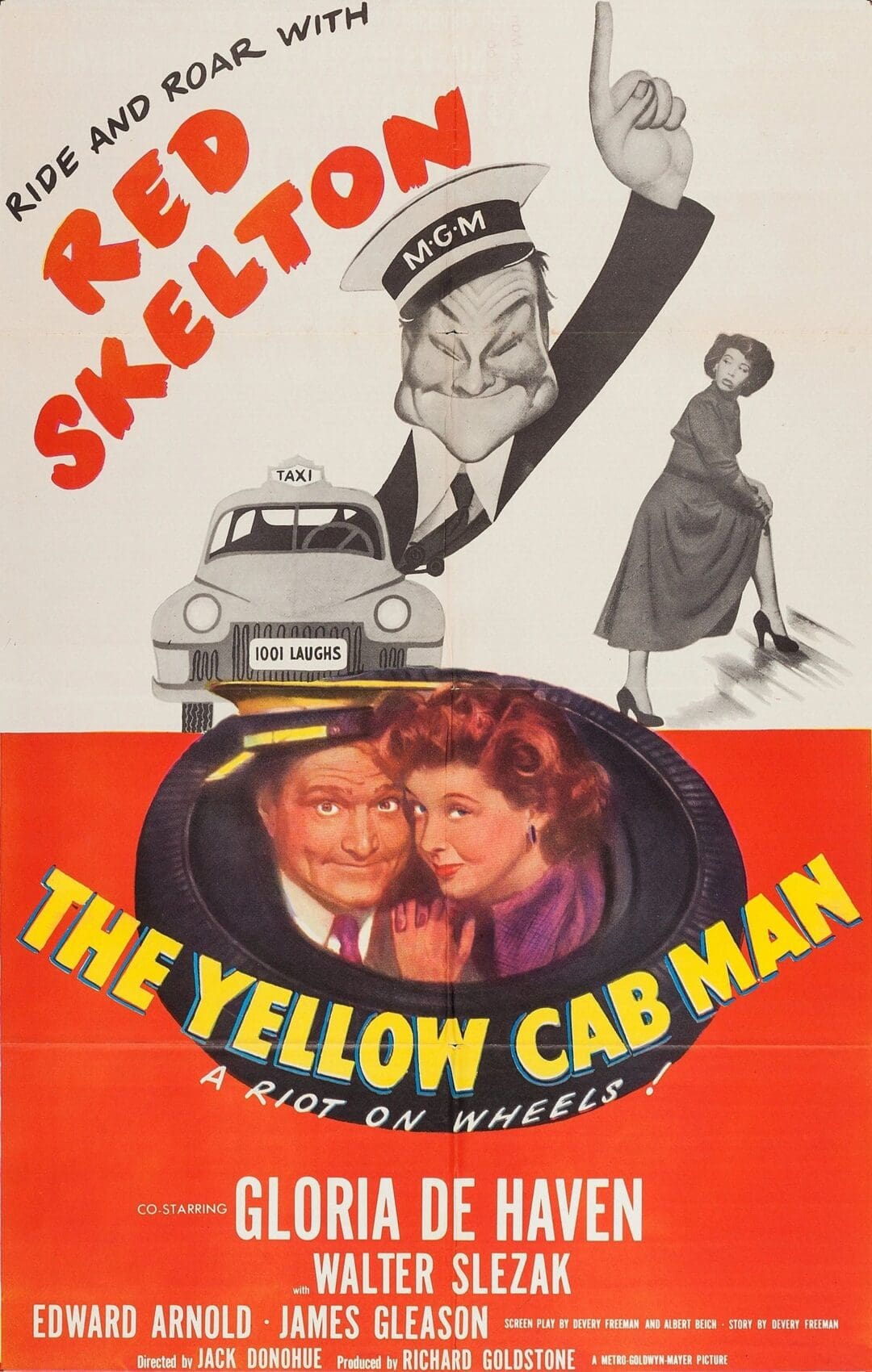 The Yellow Cab Man movie poster, 1950.