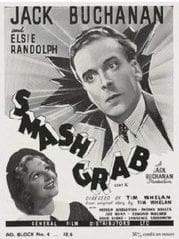 Vintage movie poster, "Smash and Grab".