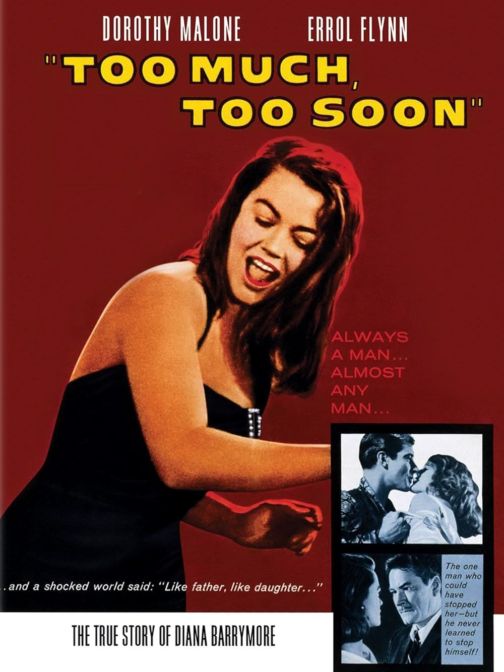 Cover art for the album "Too Soon" featuring a woman playing piano.